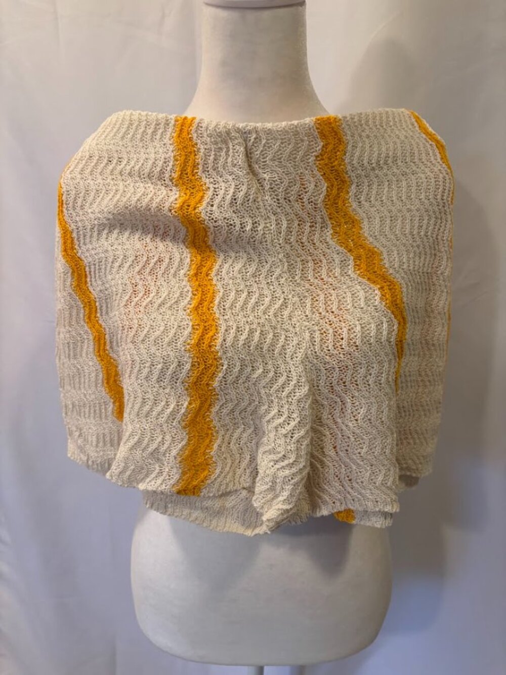 H&M Matching crochet set (Cotton) Cream/Yellow Color - Size Large - Picture 13 of 15